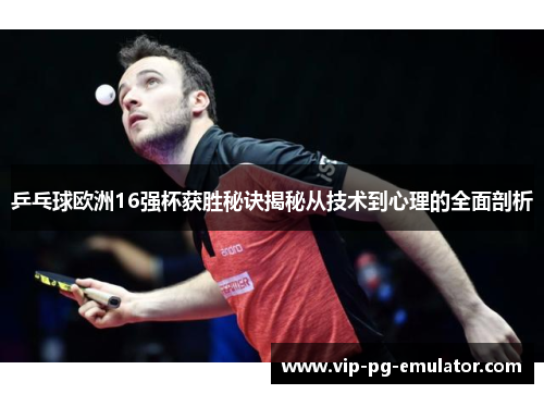 乒乓球欧洲16强杯获胜秘诀揭秘从技术到心理的全面剖析