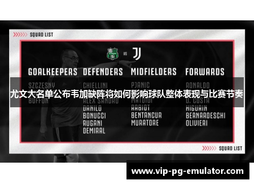 尤文大名单公布韦加缺阵将如何影响球队整体表现与比赛节奏