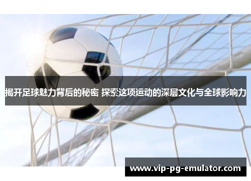 揭开足球魅力背后的秘密 探索这项运动的深层文化与全球影响力