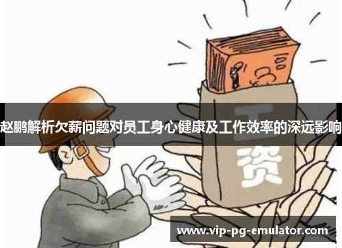 赵鹏解析欠薪问题对员工身心健康及工作效率的深远影响